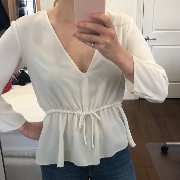 White Wilfred Blouse - Picture 2 of 4